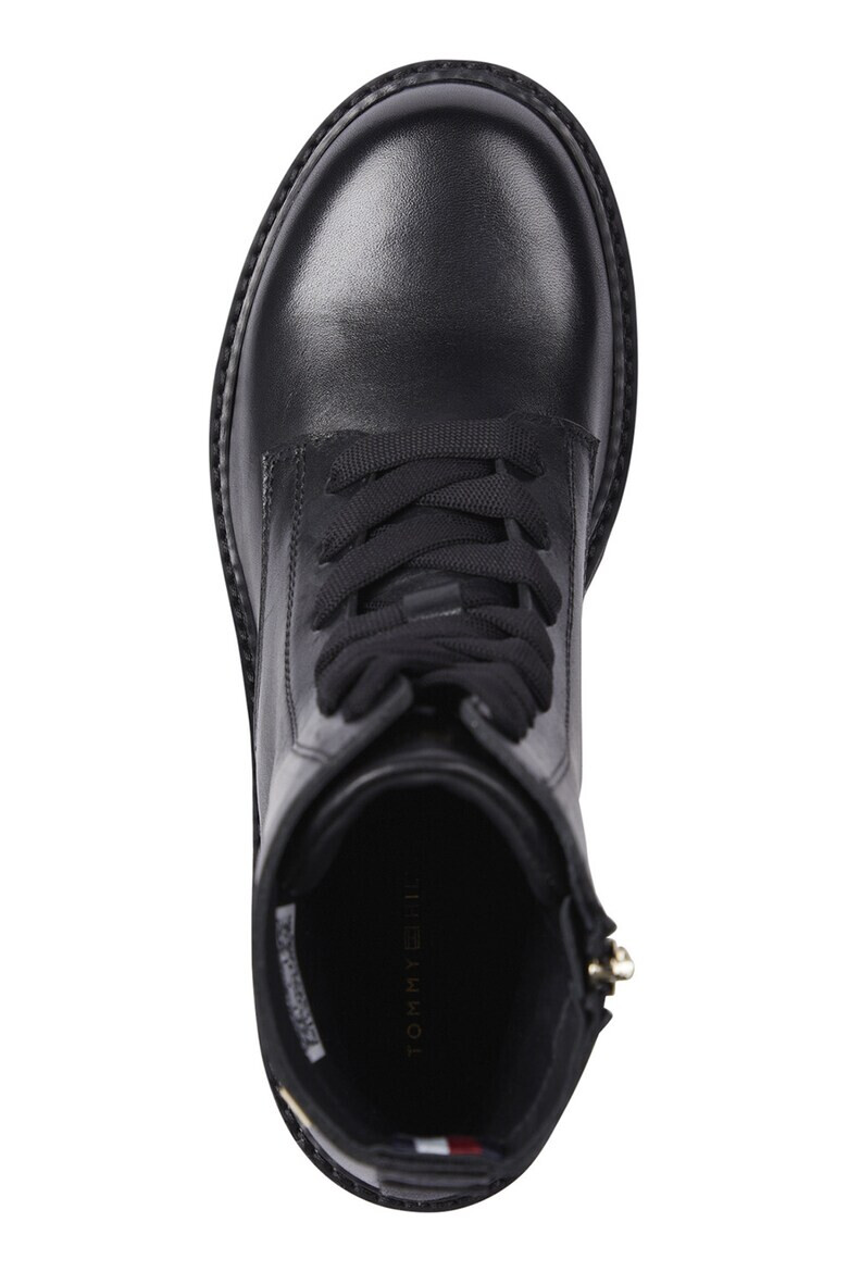 Tommy Hilfiger Кожени боти с цип - Pepit.bg