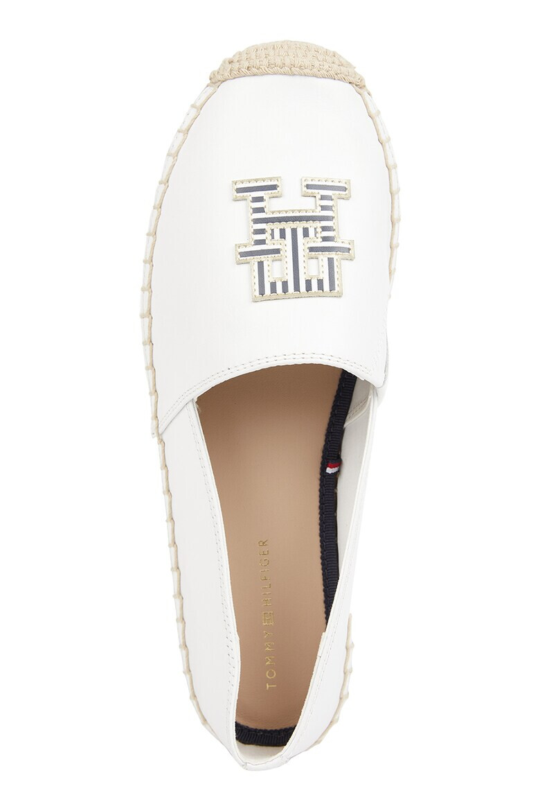 Tommy Hilfiger Кожени еспадрили с лого - Pepit.bg