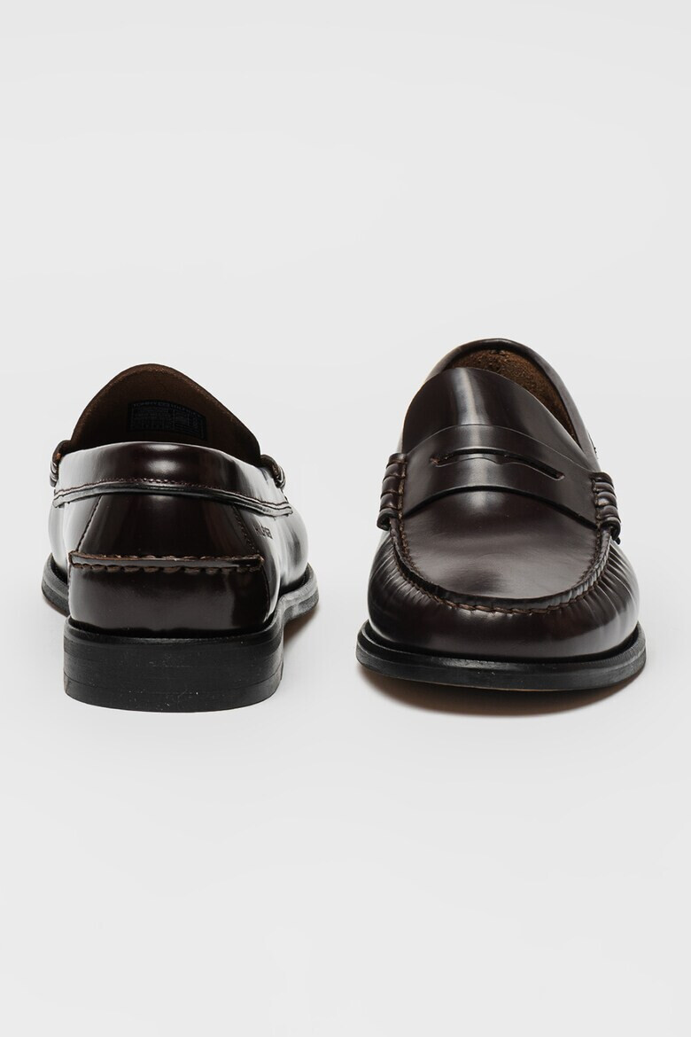 Tommy Hilfiger Кожени мокасини - Тъмнокафяв - Pepit.bg