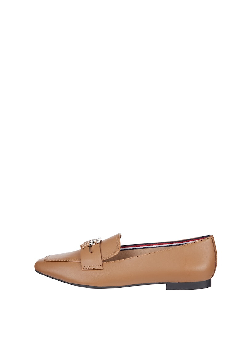 Tommy Hilfiger Кожени мокасини с лого - Pepit.bg