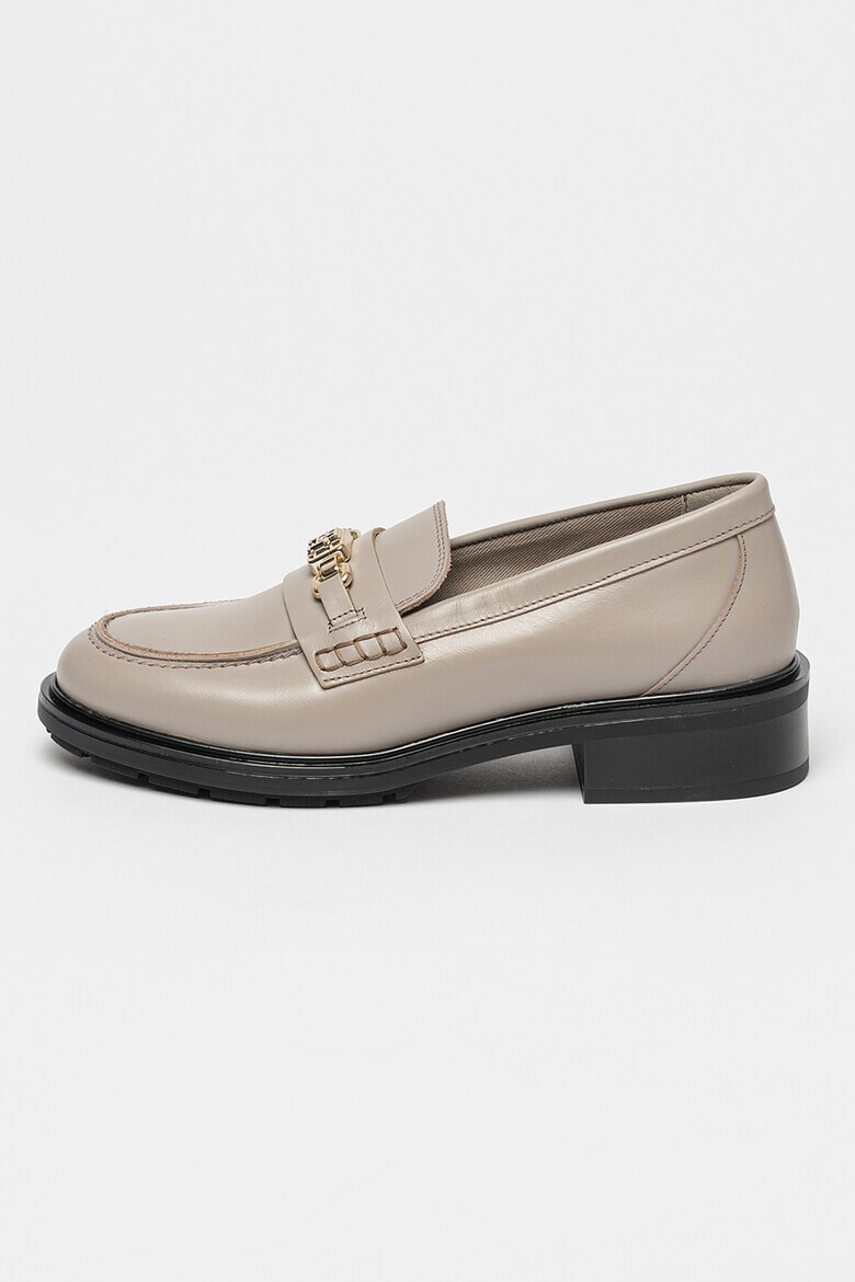 Tommy Hilfiger Кожени мокасини с лого - Pepit.bg
