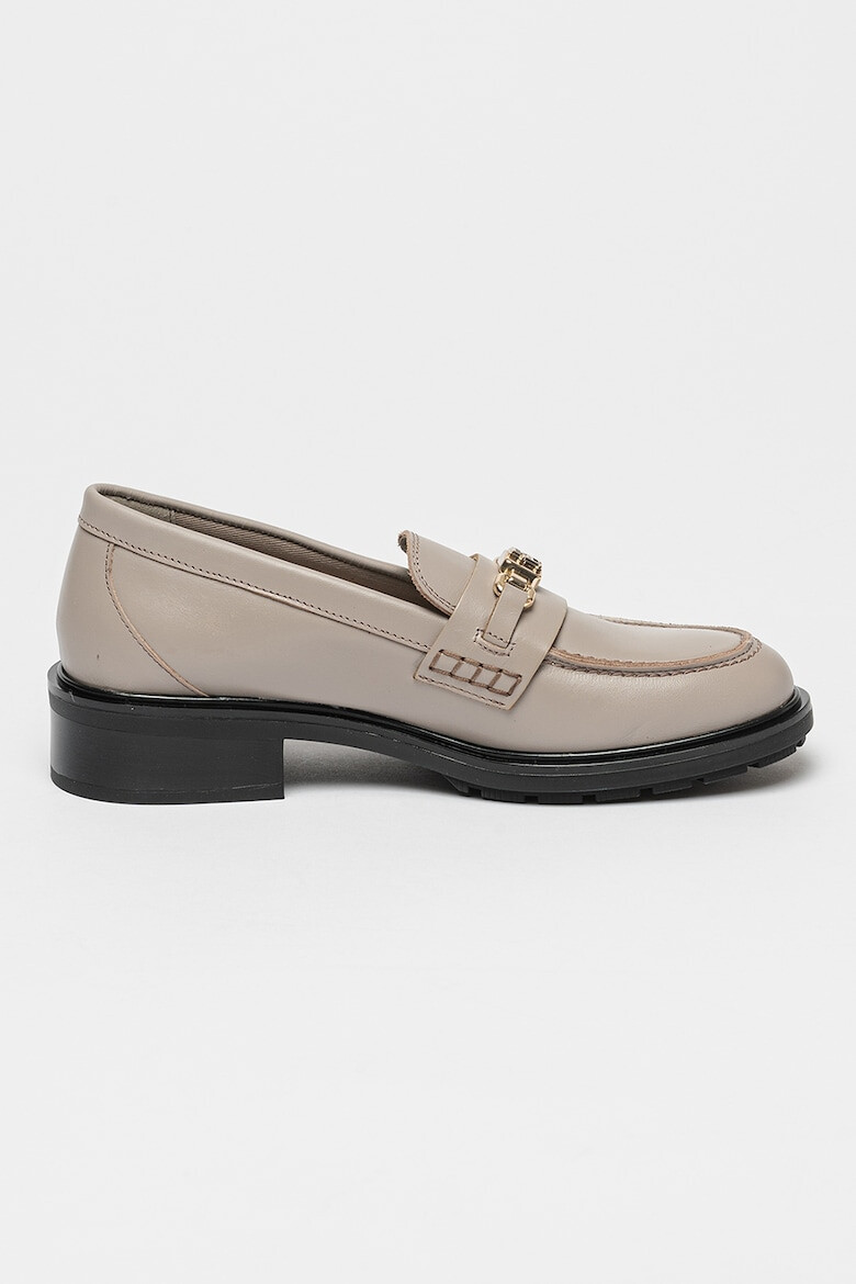 Tommy Hilfiger Кожени мокасини с лого - Pepit.bg