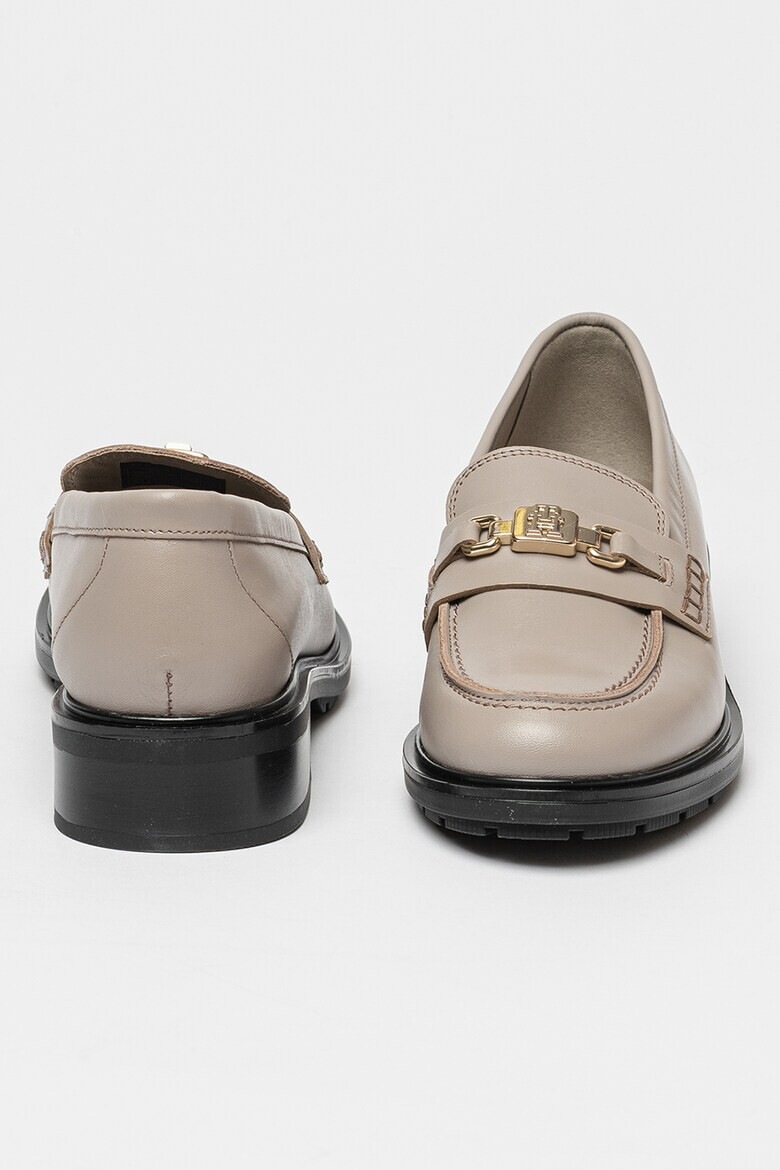 Tommy Hilfiger Кожени мокасини с лого - Pepit.bg
