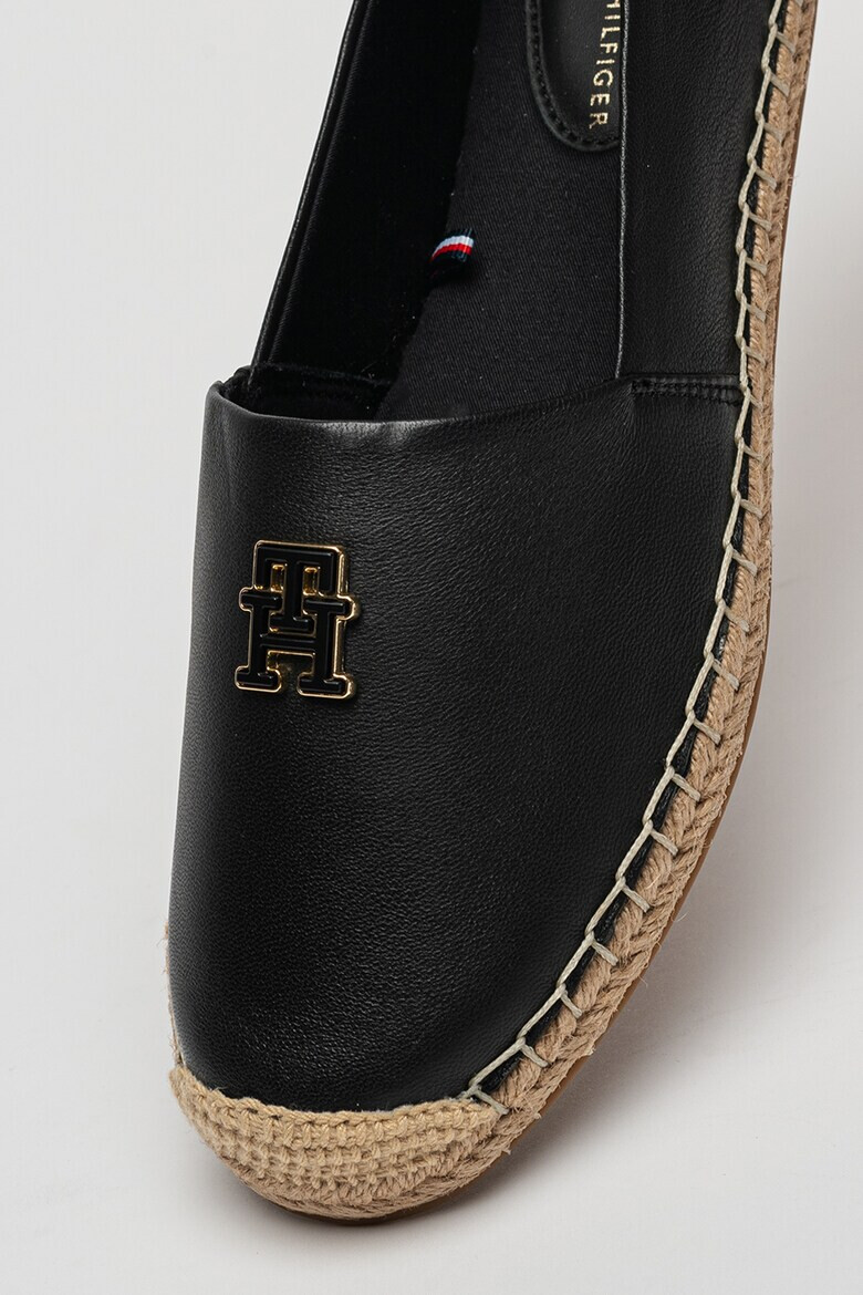 Tommy Hilfiger Кожени мокасини с лого - Pepit.bg