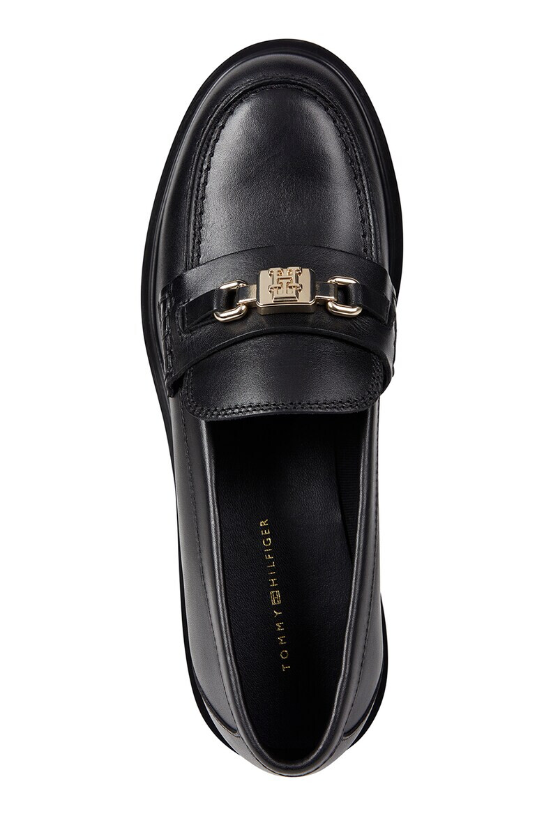Tommy Hilfiger Кожени мокасини с лого - Pepit.bg