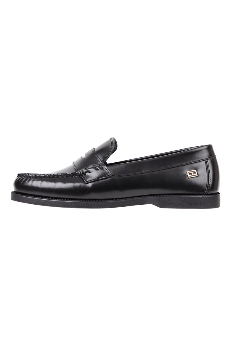 Tommy Hilfiger Кожени мокасини с овален връх - Pepit.bg