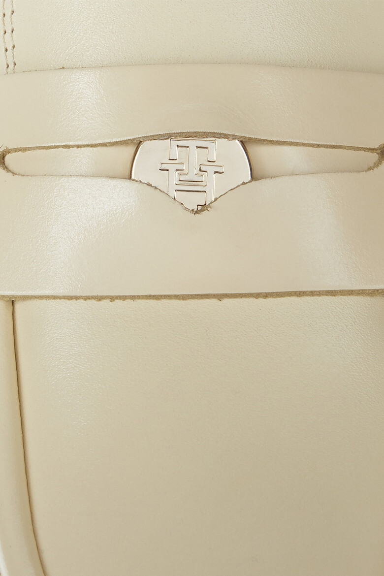 Tommy Hilfiger Кожени мокасни Penny - Крем - Pepit.bg
