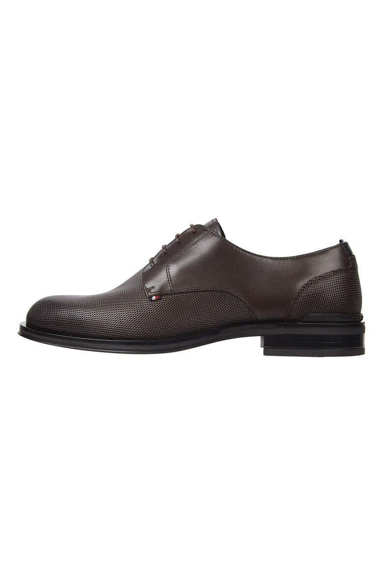 Tommy Hilfiger Кожени обувки Derby - Кафяв - Pepit.bg