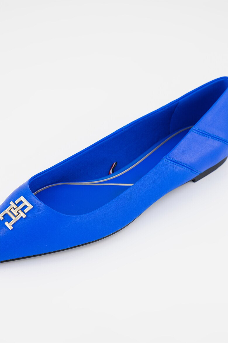 Tommy Hilfiger Кожени пантофки с лого - Pepit.bg