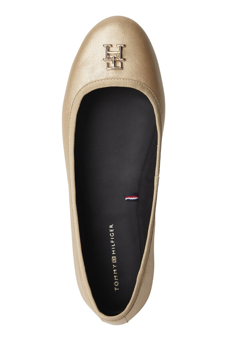 Tommy Hilfiger Кожени пантофки с лого - Pepit.bg
