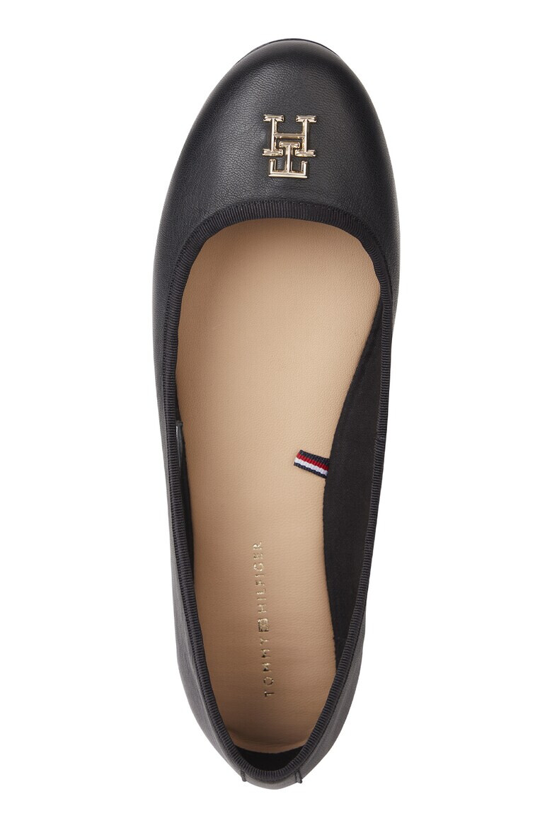 Tommy Hilfiger Кожени пантофки с лого - Pepit.bg