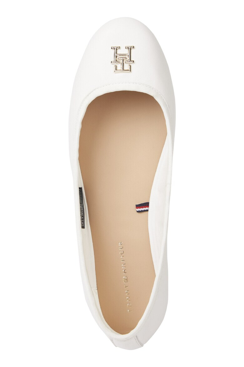 Tommy Hilfiger Кожени пантофки с лого - Pepit.bg
