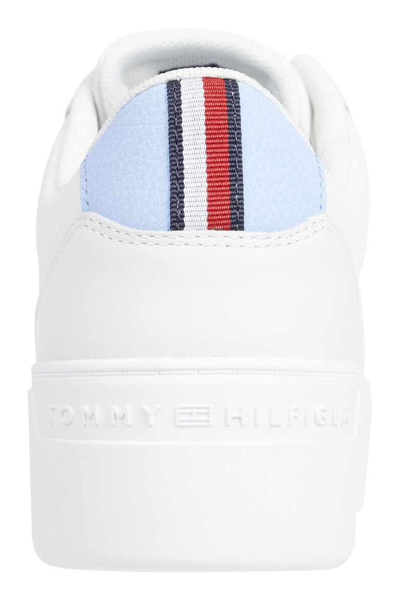 Tommy Hilfiger Кожени спортни обувки с равна платформа - Pepit.bg