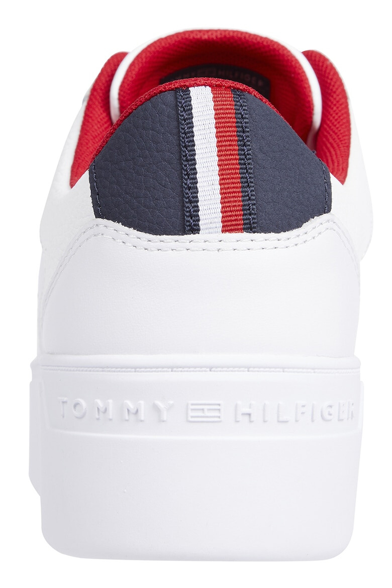 Tommy Hilfiger Кожени спортни обувки с равна платформа - Pepit.bg