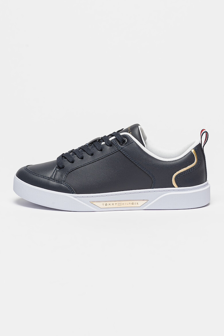 Tommy Hilfiger Кожени спортни обувки Sporty Chic Court - Pepit.bg