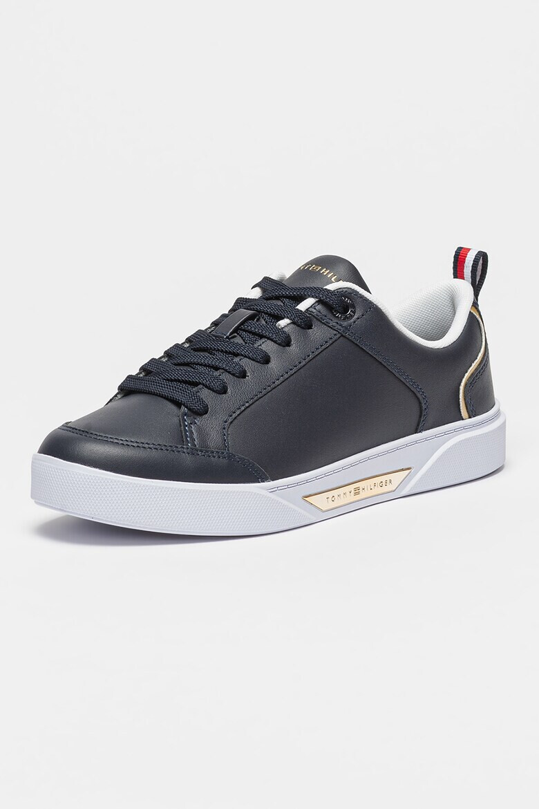 Tommy Hilfiger Кожени спортни обувки Sporty Chic Court - Pepit.bg