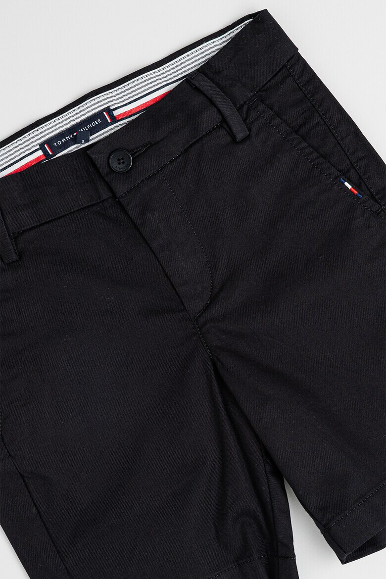 Tommy Hilfiger Къс панталон от деним - Черен - Pepit.bg
