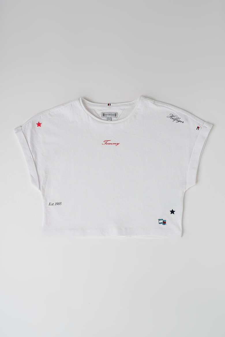 Tommy Hilfiger Къса памучна тениска - Pepit.bg