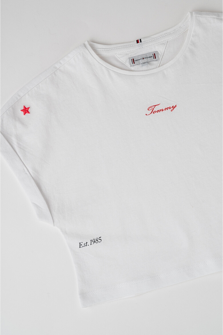 Tommy Hilfiger Къса памучна тениска - Pepit.bg