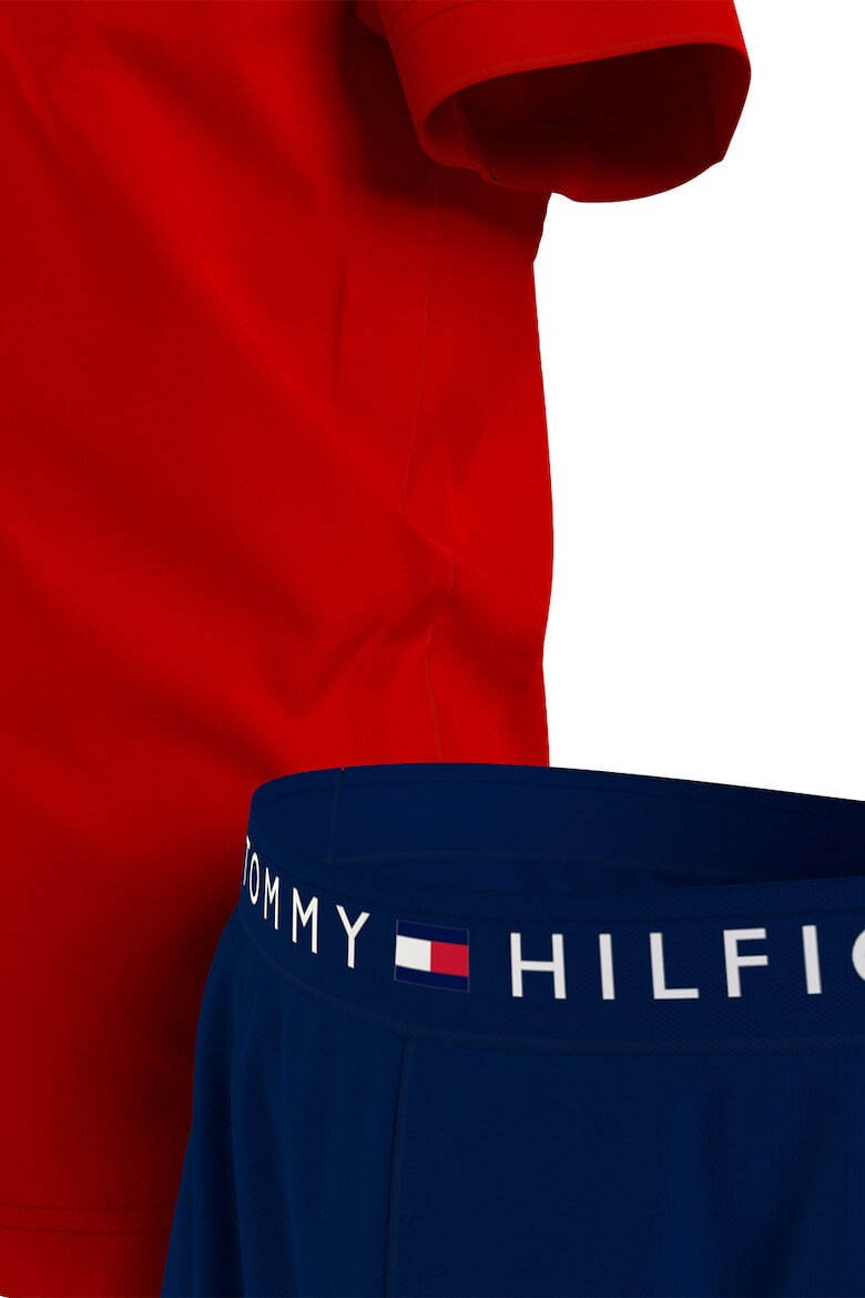 Tommy Hilfiger Къса пижама с лого - Pepit.bg