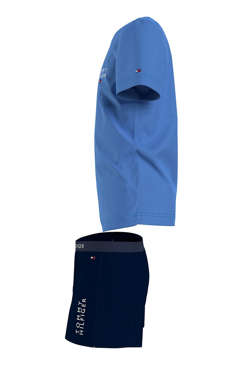 Tommy Hilfiger Къса пижама с лого - Pepit.bg
