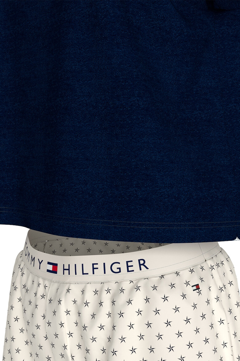 Tommy Hilfiger Къса пижама с овално деколте - Pepit.bg