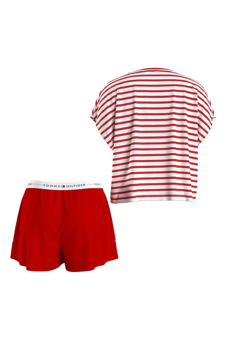 Tommy Hilfiger Къса памучна пижама - Pepit.bg