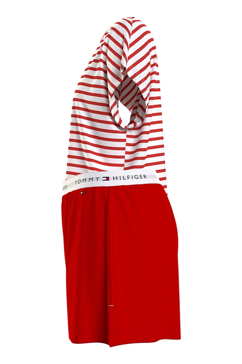 Tommy Hilfiger Къса памучна пижама - Pepit.bg