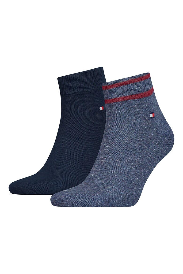 Tommy Hilfiger Къси чорапи с бродирано лого - 2 чифта - Pepit.bg
