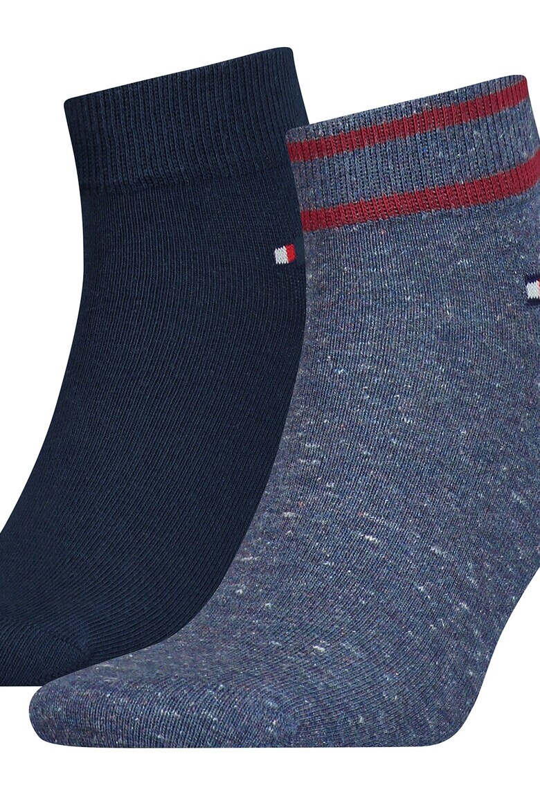 Tommy Hilfiger Къси чорапи с бродирано лого - 2 чифта - Pepit.bg
