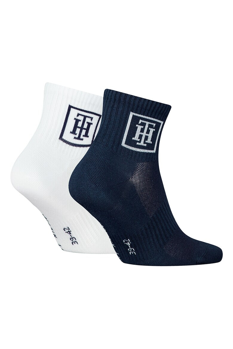 Tommy Hilfiger Къси чорапи с лога - 2 чифта - Pepit.bg