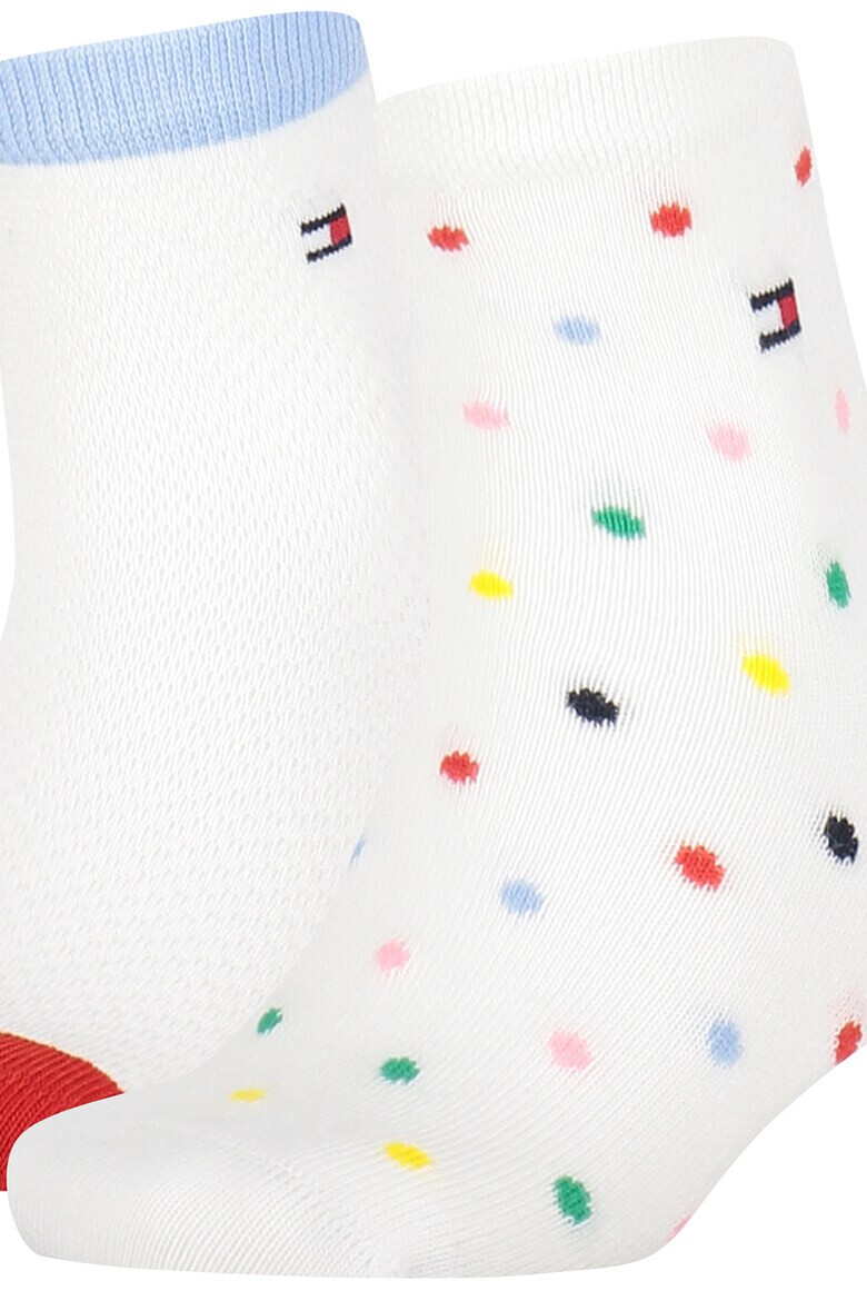 Tommy Hilfiger Къси чорапи с памук - 2 чифта - Pepit.bg