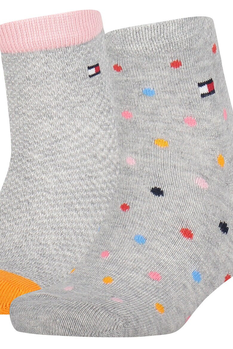 Tommy Hilfiger Къси чорапи с памук - 2 чифта - Pepit.bg