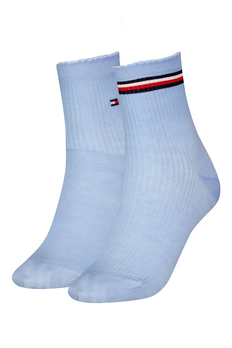 Tommy Hilfiger Къси чорапи с памук - 2 чифта - Pepit.bg