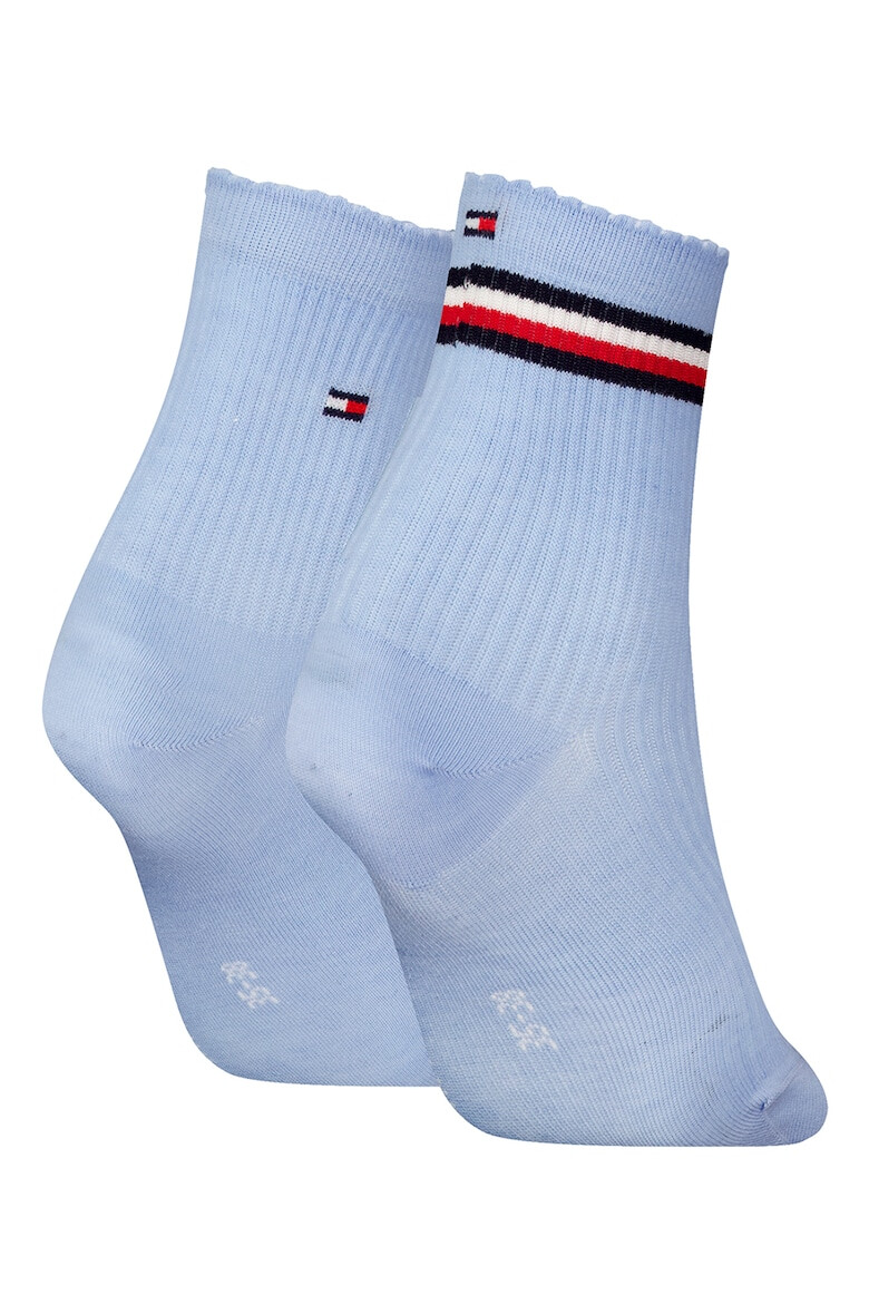 Tommy Hilfiger Къси чорапи с памук - 2 чифта - Pepit.bg