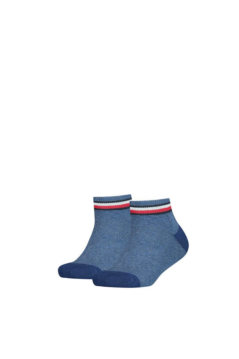 Tommy Hilfiger Къси чорапи с райе - 2 чифта - Pepit.bg