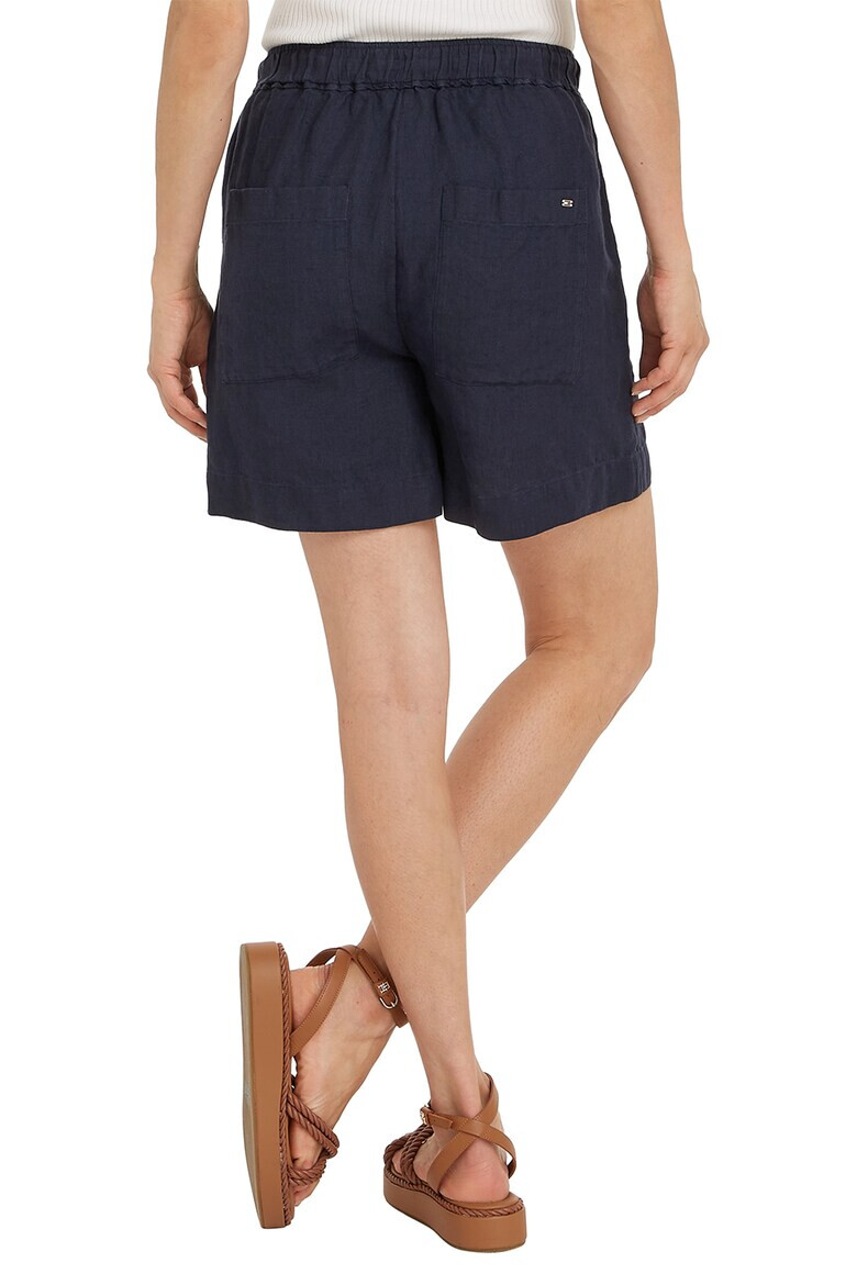 Tommy Hilfiger Ленен къс панталон - Pepit.bg