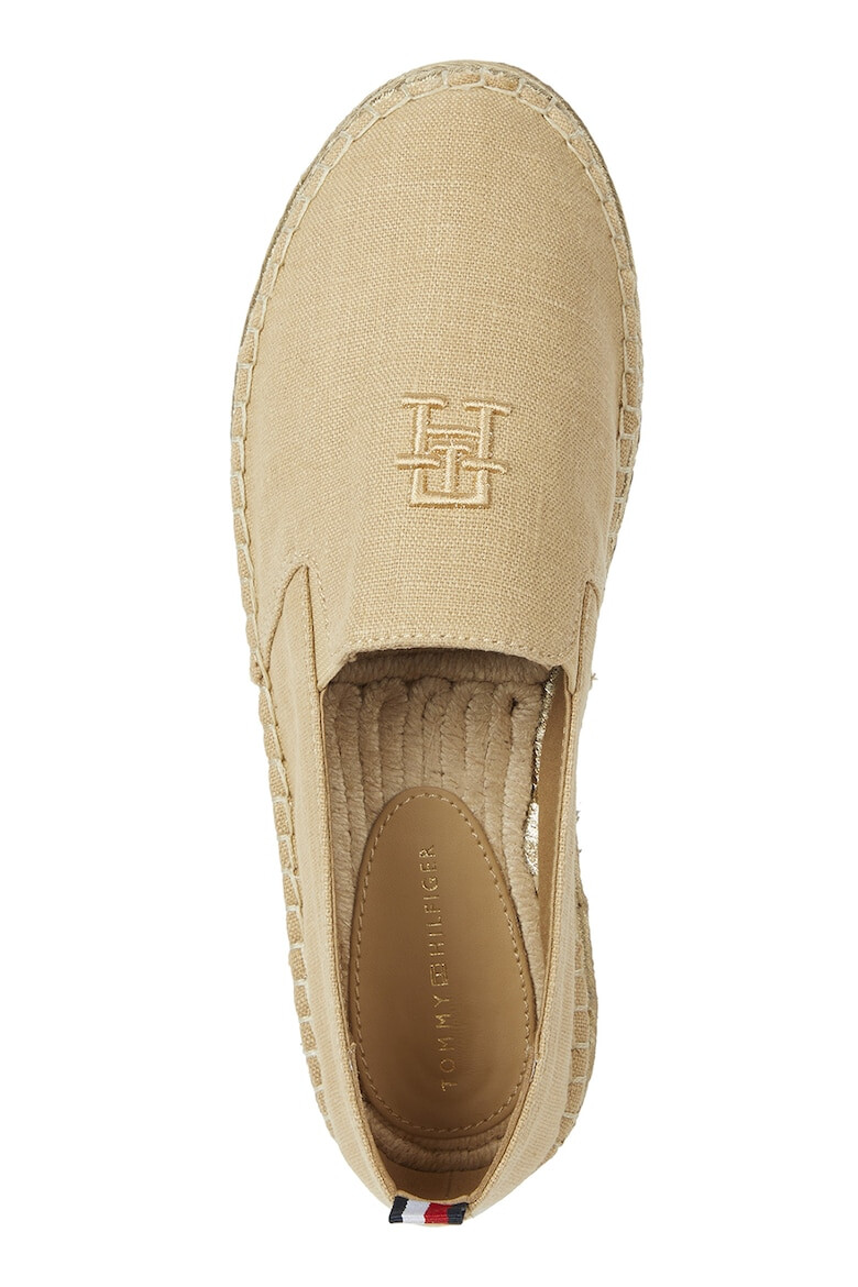 Tommy Hilfiger Ленени еспадрили с лого - Pepit.bg