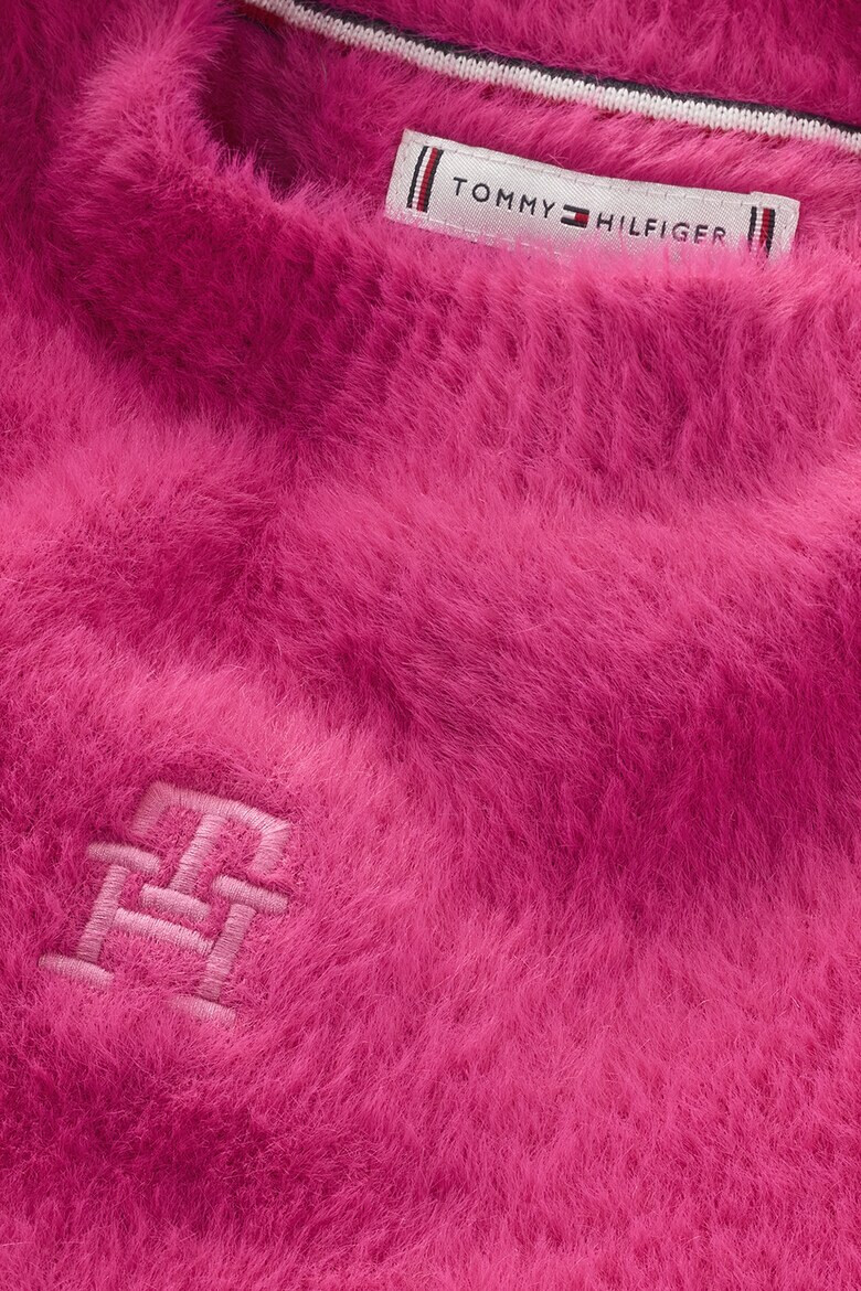Tommy Hilfiger Мъхест пуловер - Pepit.bg