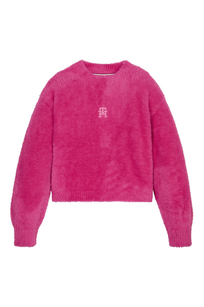 Tommy Hilfiger Мъхест пуловер - Pepit.bg