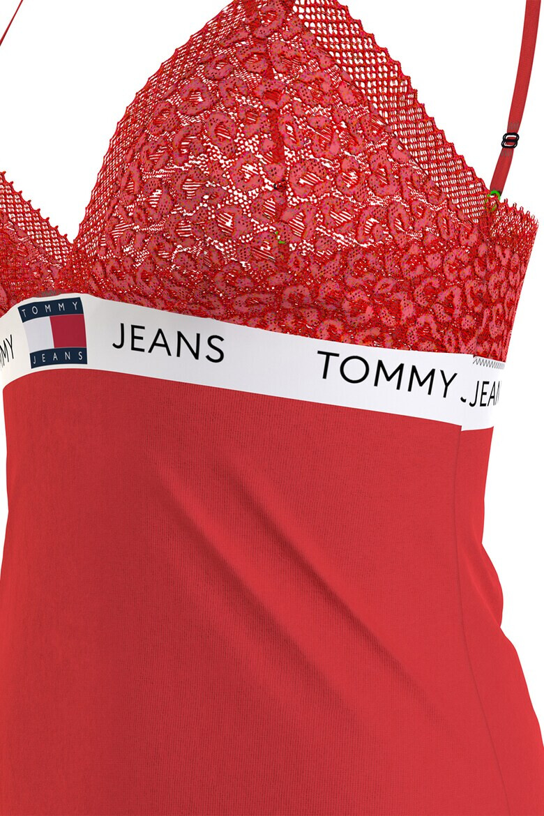 Tommy Hilfiger Нощница Heritage с дантелени чашки - Pepit.bg