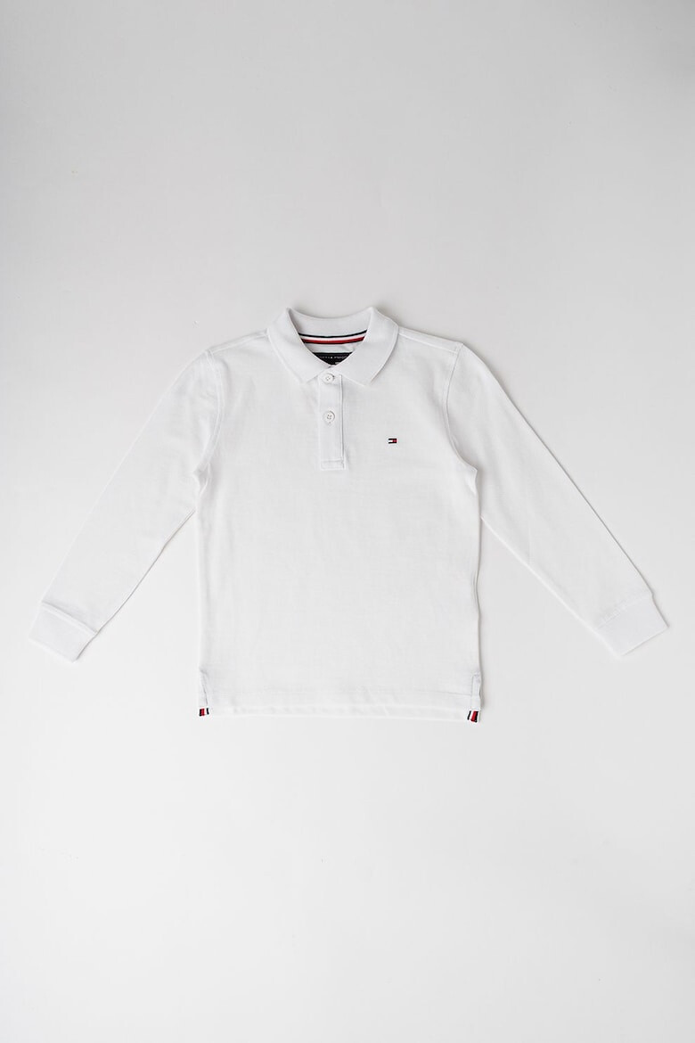 Tommy Hilfiger Памучна блуза с яка - Pepit.bg