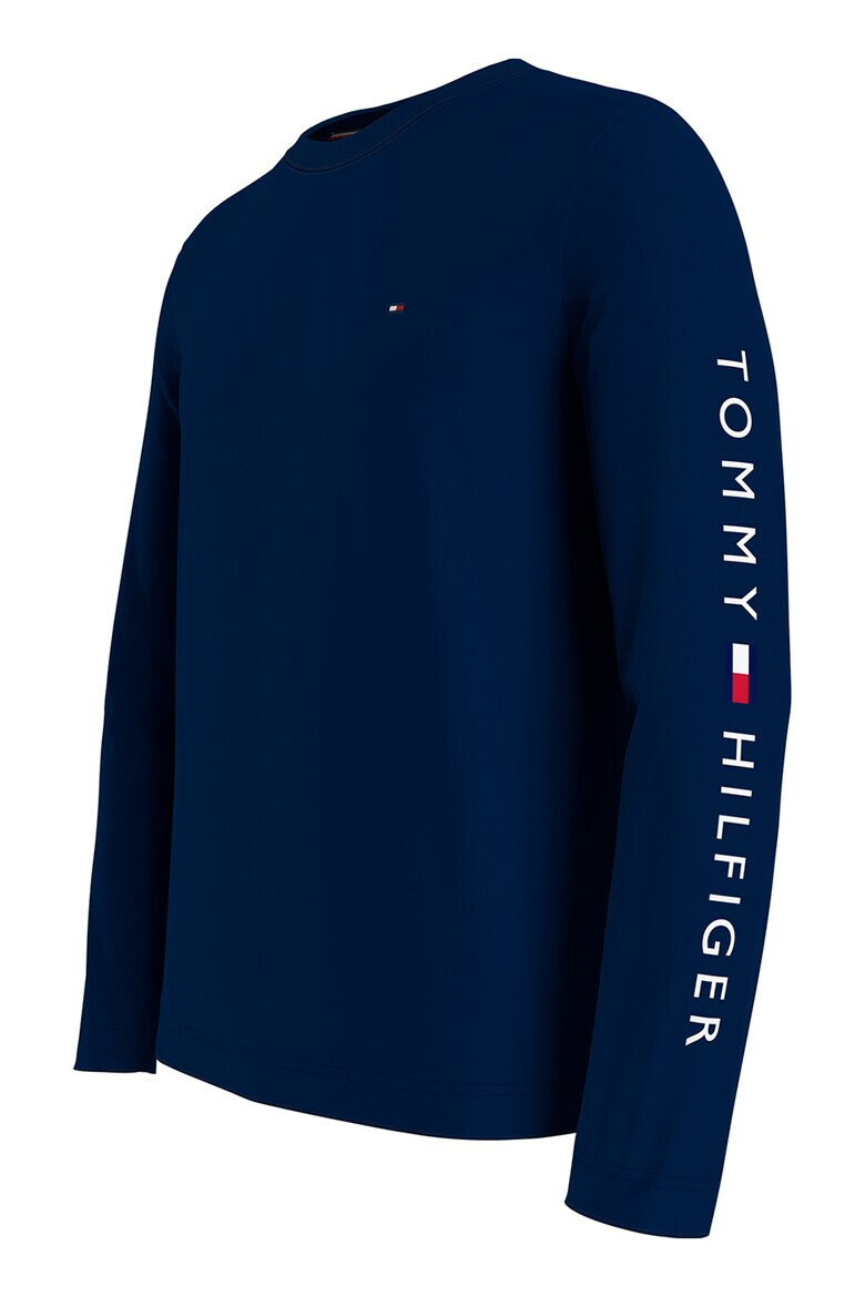 Tommy Hilfiger Памучна блуза с лого - Pepit.bg
