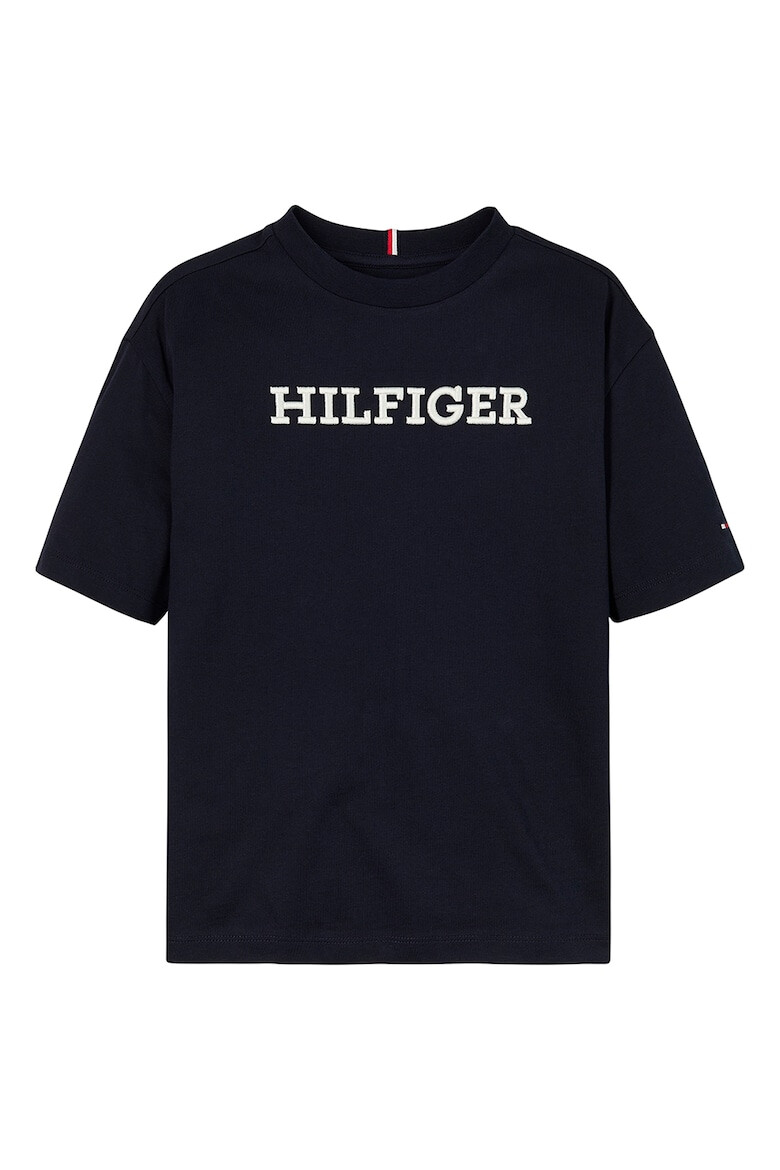 Tommy Hilfiger Памучна тениска с лого - Pepit.bg