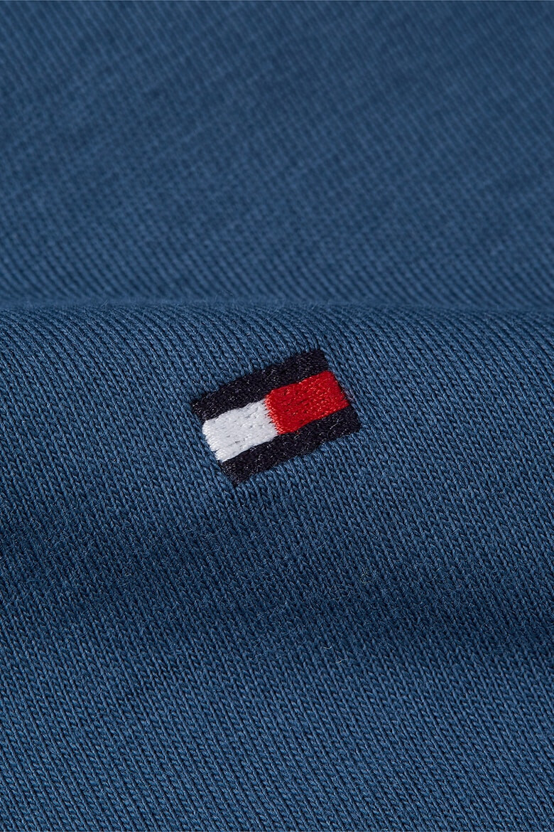 Tommy Hilfiger Памучна тениска с шпиц - Pepit.bg