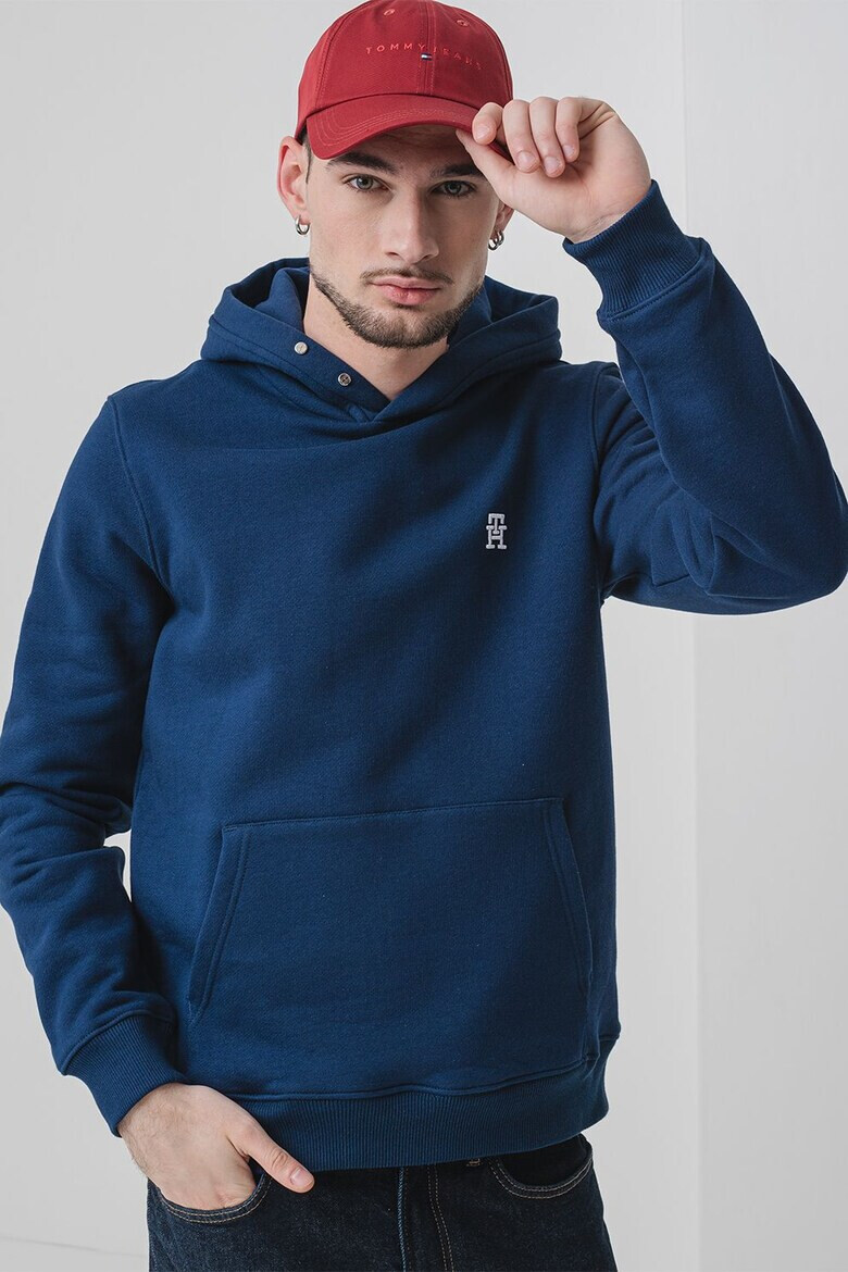 Tommy Hilfiger Памучно худи с джоб кенгуру - Pepit.bg