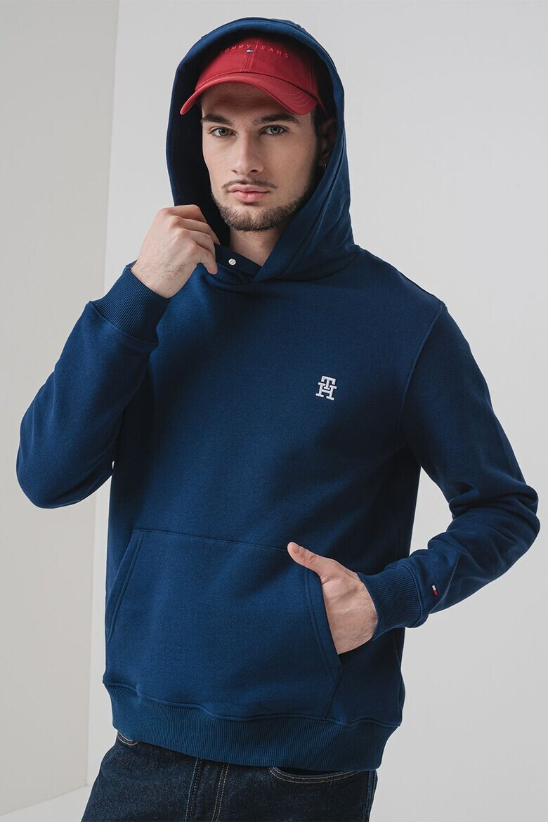 Tommy Hilfiger Памучно худи с джоб кенгуру - Pepit.bg