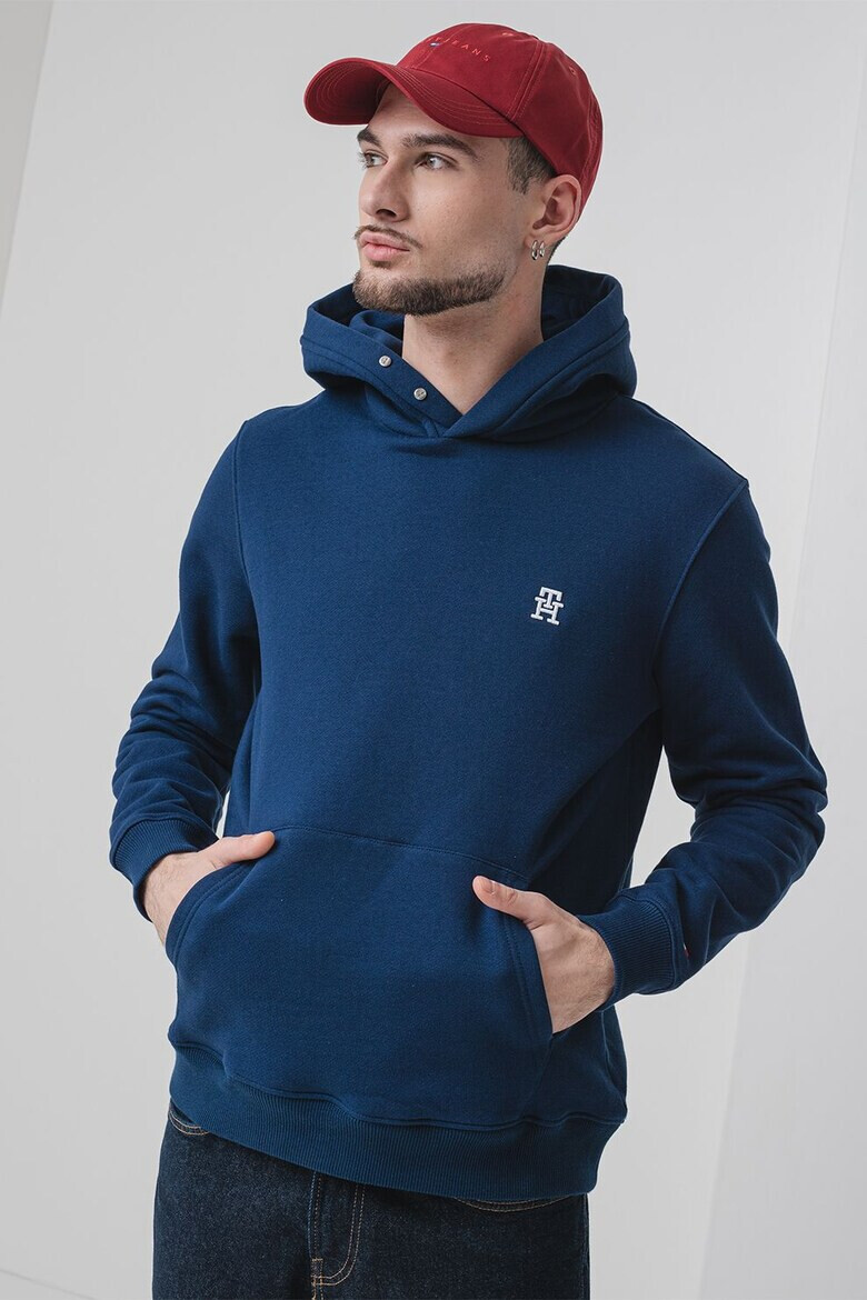 Tommy Hilfiger Памучно худи с джоб кенгуру - Pepit.bg