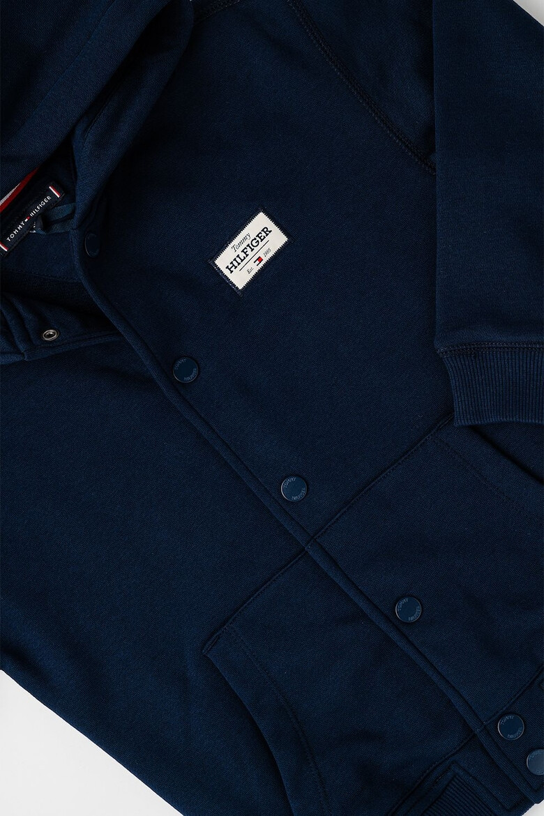Tommy Hilfiger Памучно худи с капси - Pepit.bg