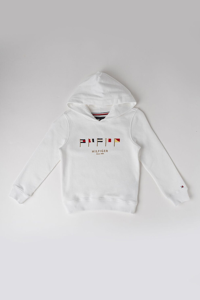 Tommy Hilfiger Памучно худи с надпис - Pepit.bg